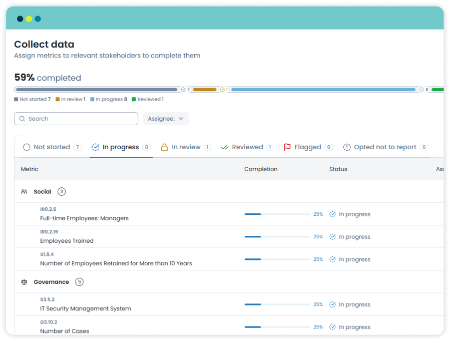 Image: Collect Sustainability Data | Streamline Reporting for Companies