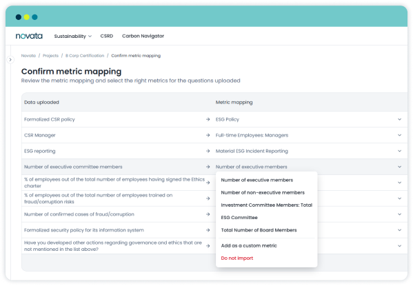 Image: Collect Sustainability Data | Streamline Reporting for Companies