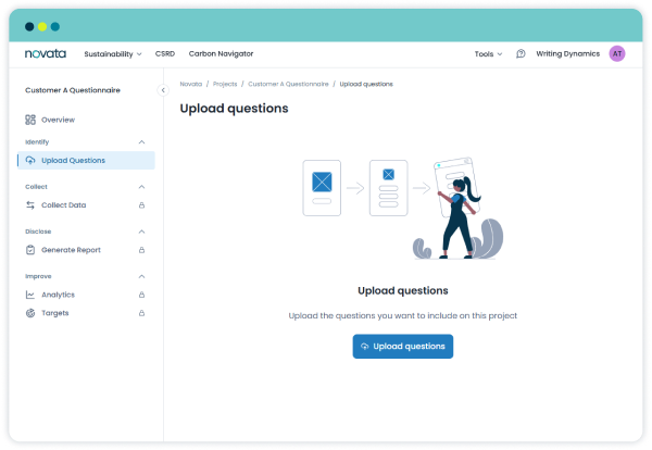 Image: Collect Sustainability Data | Streamline Reporting for Companies