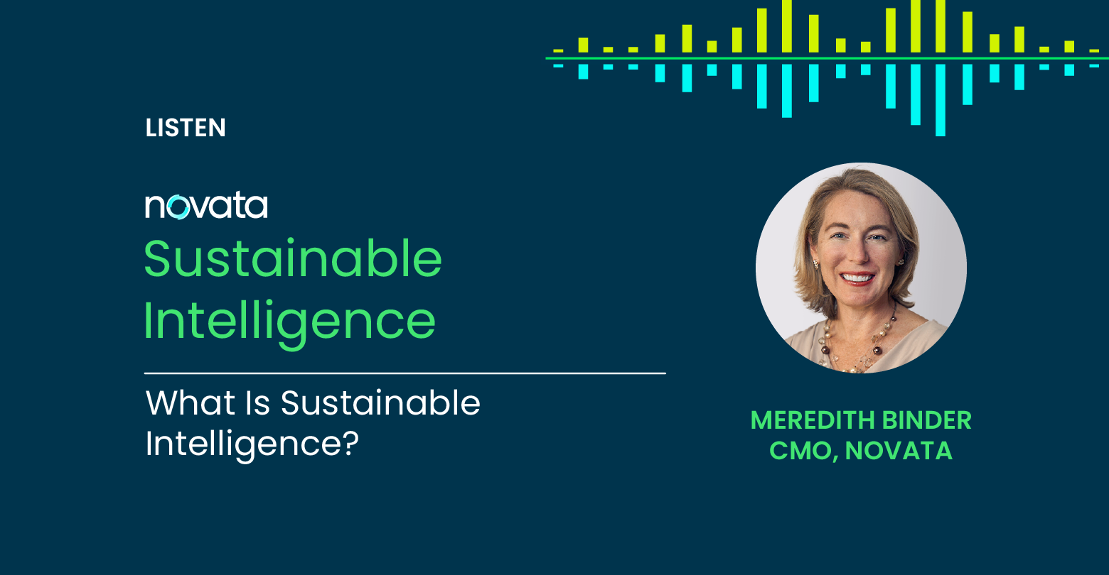 Podcast about sustainable intelligence featuring Meredith Binder