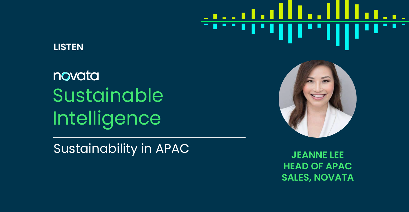 Novata Sustainable Intelligence discussion on sustainability in APAC region