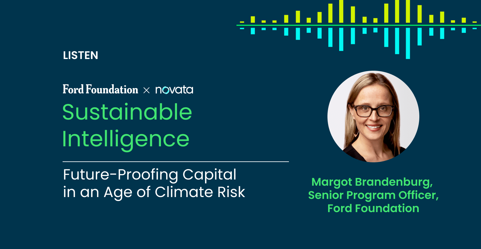 Podcast on climate risk and finance with Margot Brandenburg