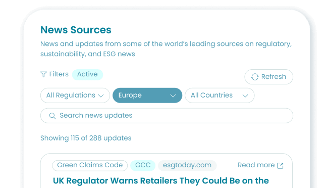 Image: Sustainability Data Management Software for Companies | Novata
