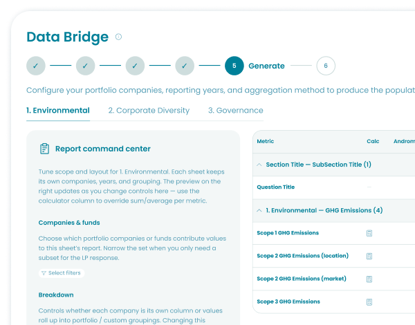 Image: ESG LP Reporting Software for Private Markets | Novata